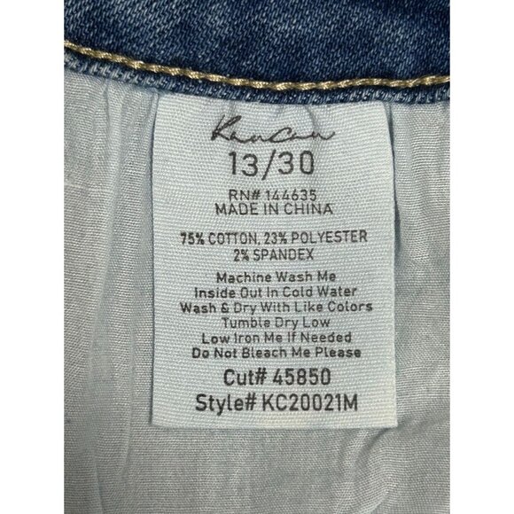 KanCan Volumina High Rise Crop Bootcut in Medium Wash - Sz 13/30 - NWT - Picture 8 of 8